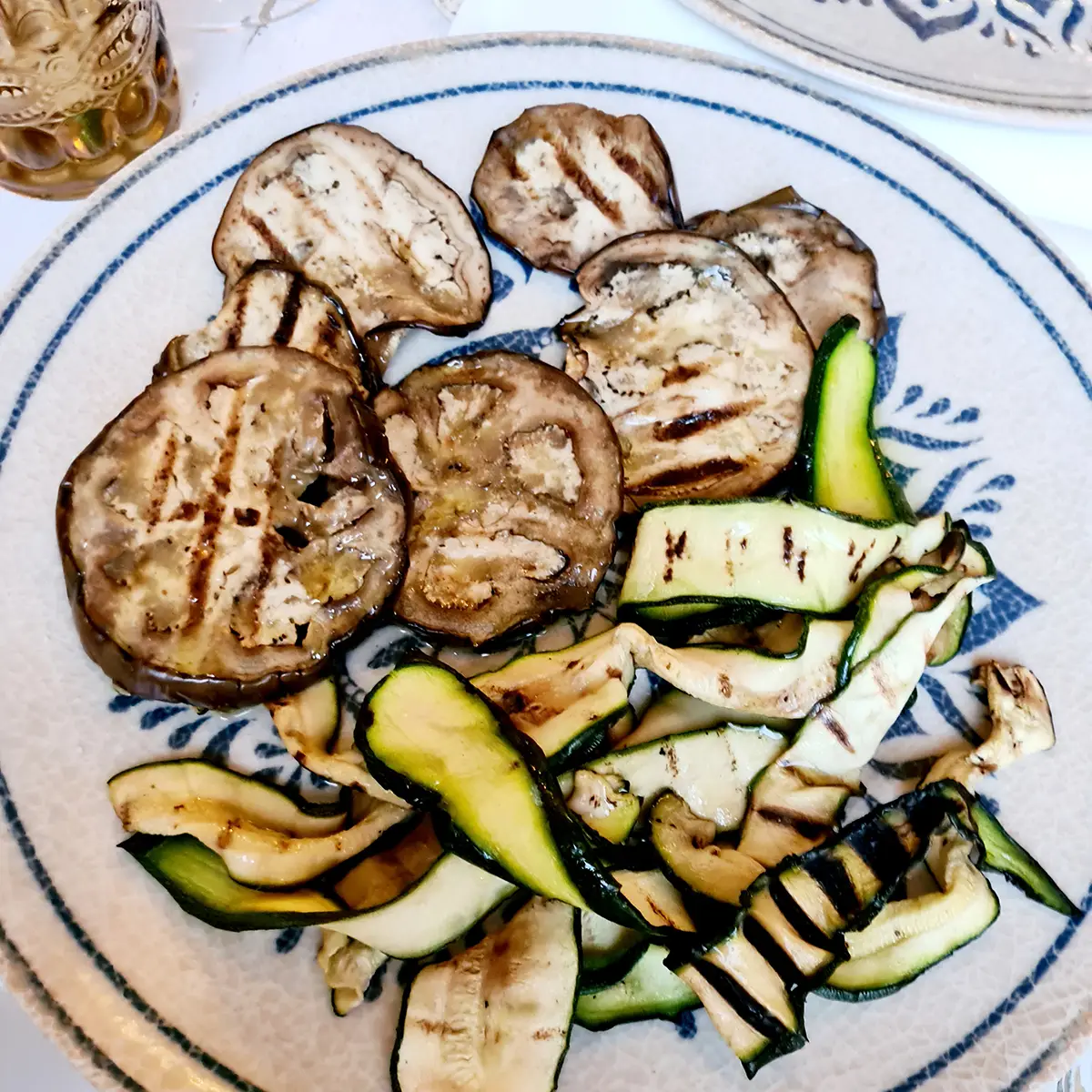 Gegrilde groenten Pizzeria Del Portico