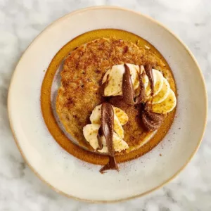 Bananen havermout pannenkoeken