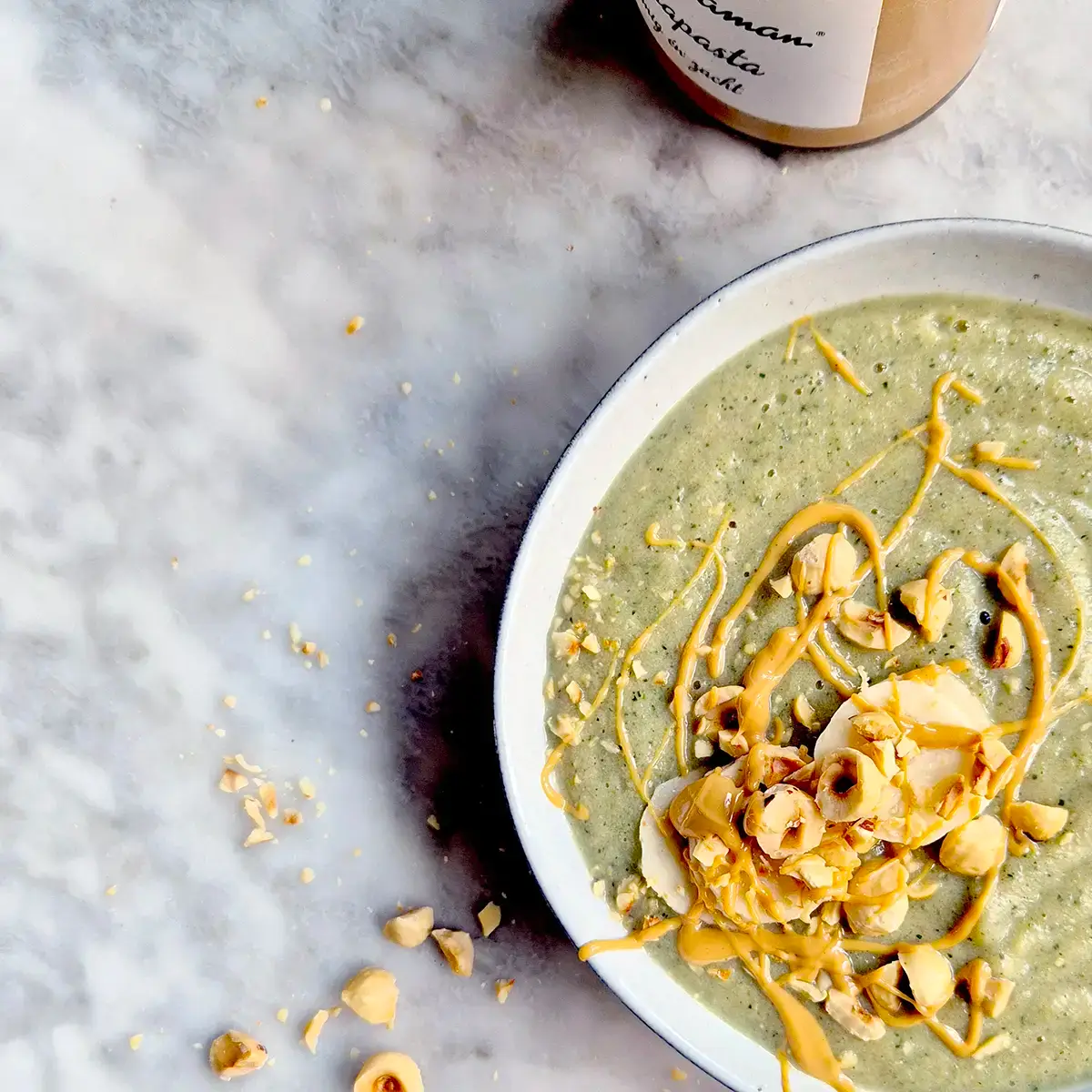 Courgette smoothie en banaan