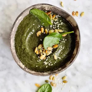 Energie-smoothie-met-spinazie