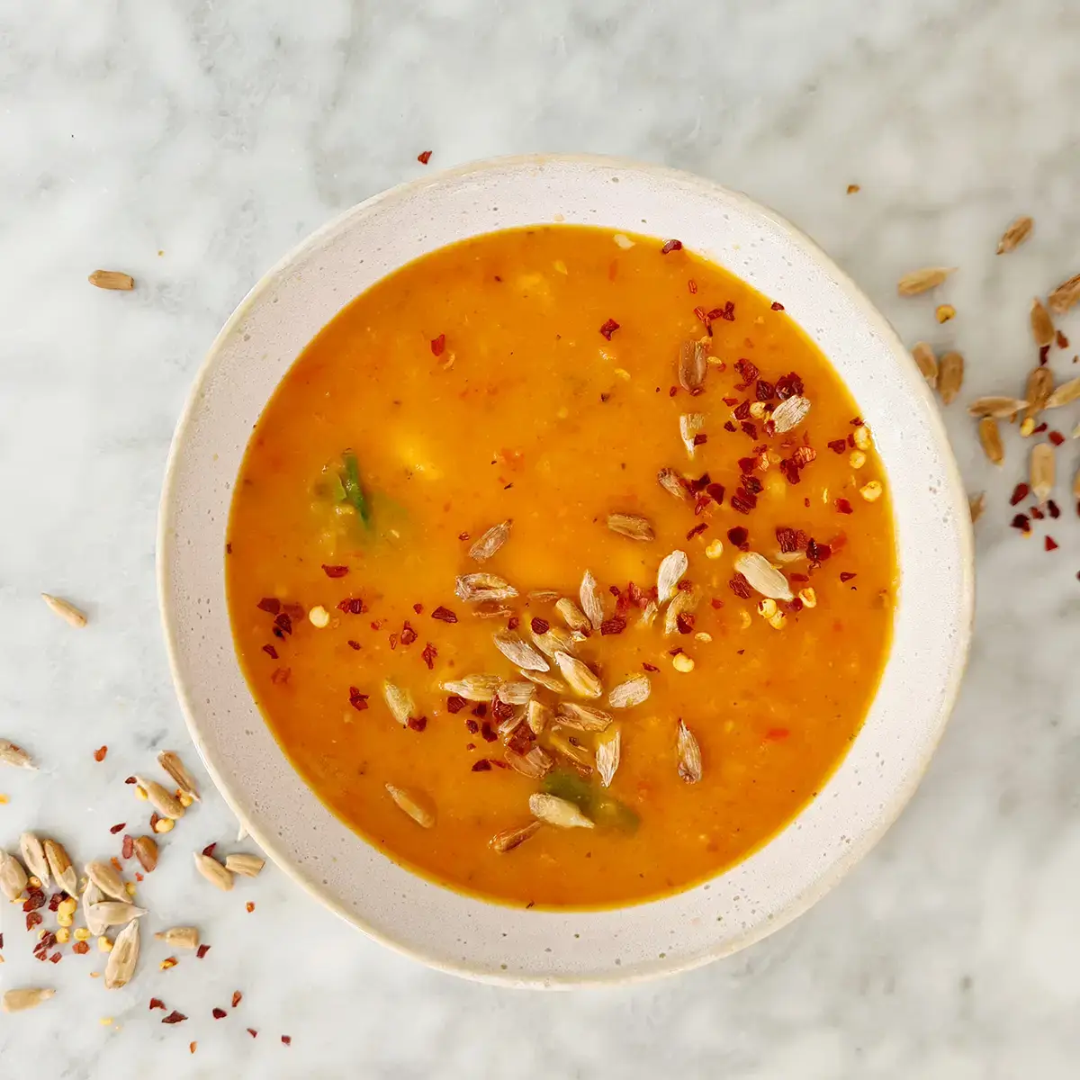 Geroosterde paprika en tomaten soep Geroosterde paprika en tomaten soep