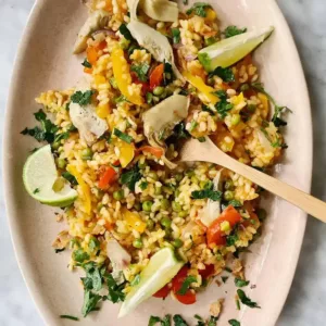 Vegan Spaanse paella