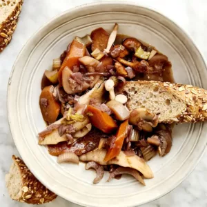 Vegan bourguignon