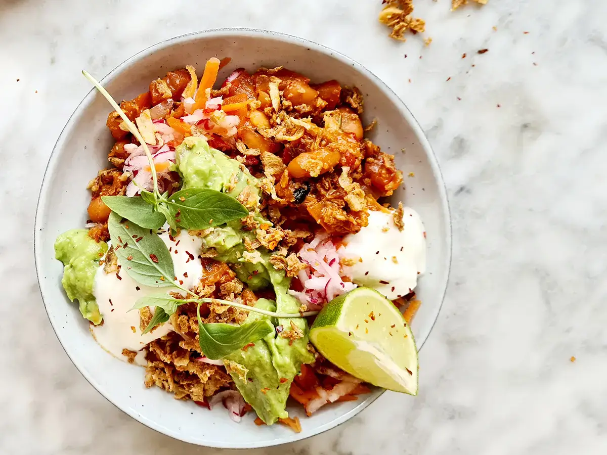 Vegan chili sin carne maken