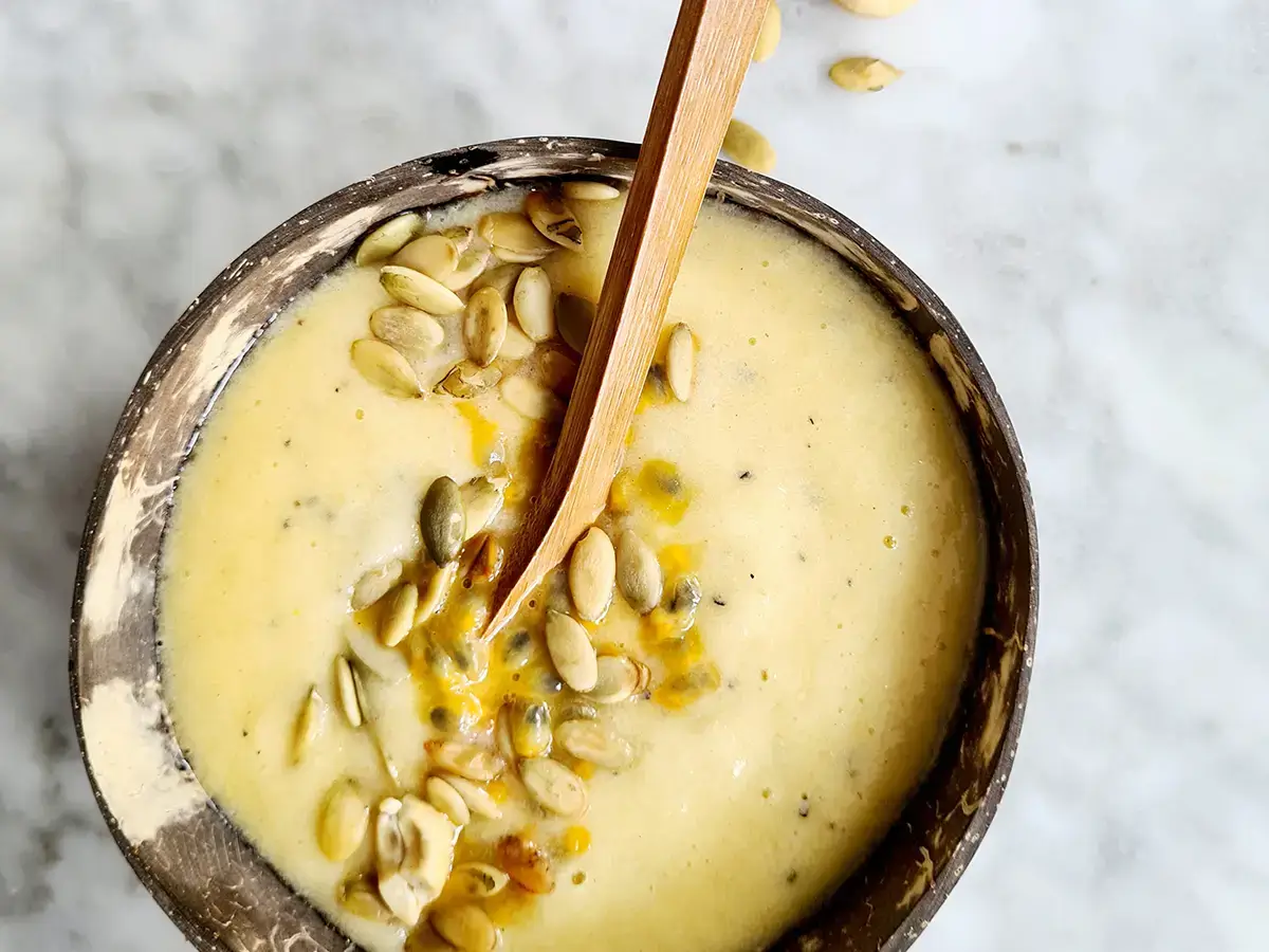 Ananas smoothie maken Ananas smoothie maken