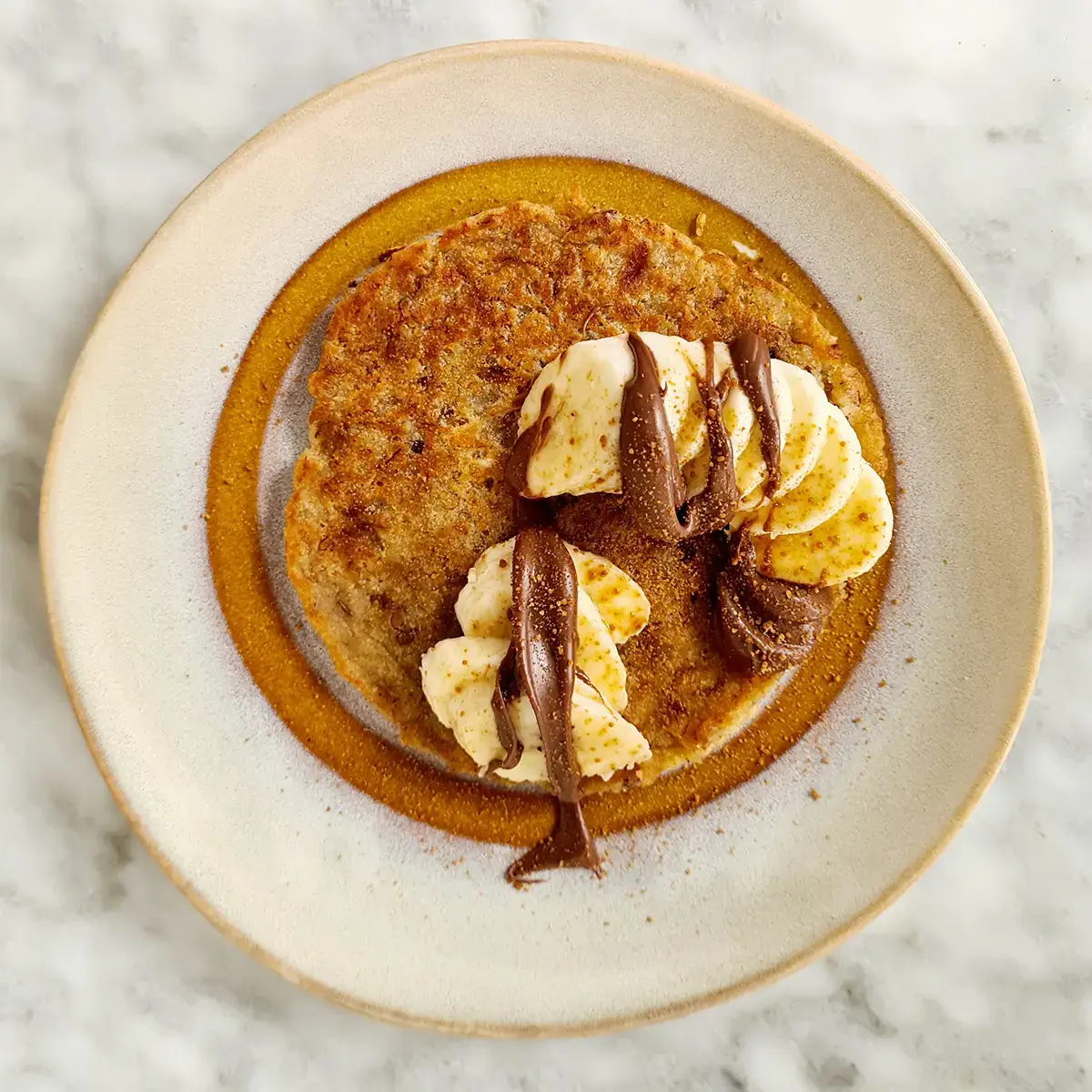 Banaan haverpannenkoek