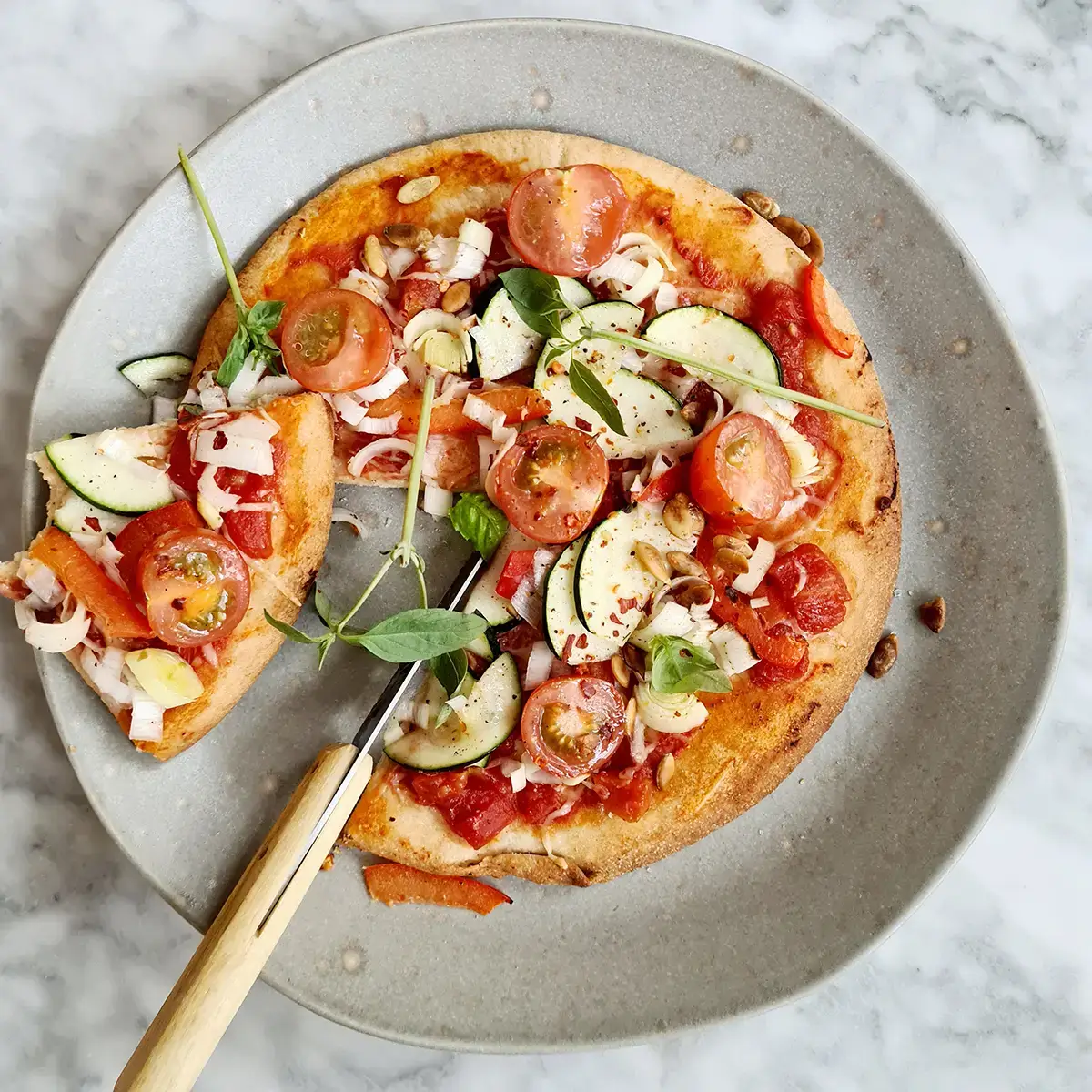 Bloemkool pizza maken