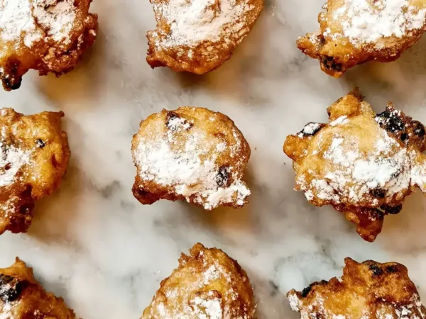 Vegan oliebollen bakken