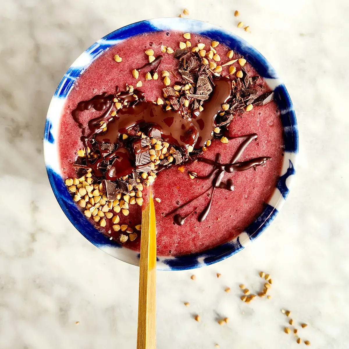 Smoothie met rode biet en kokos Smoothie met rode biet en kokos