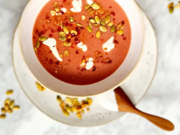 Bietensoep met gember