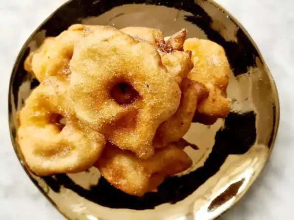 Vegan appelbeignets