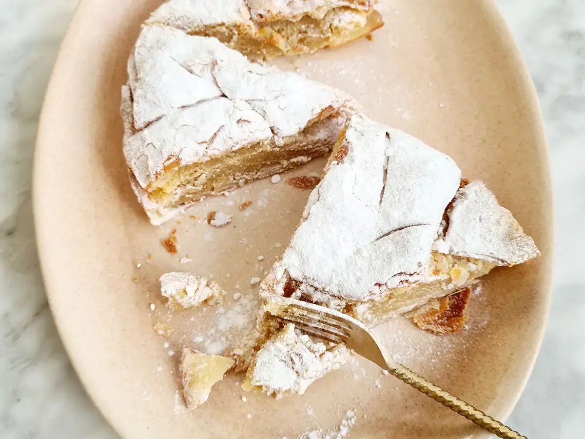 Vegan galette des rois