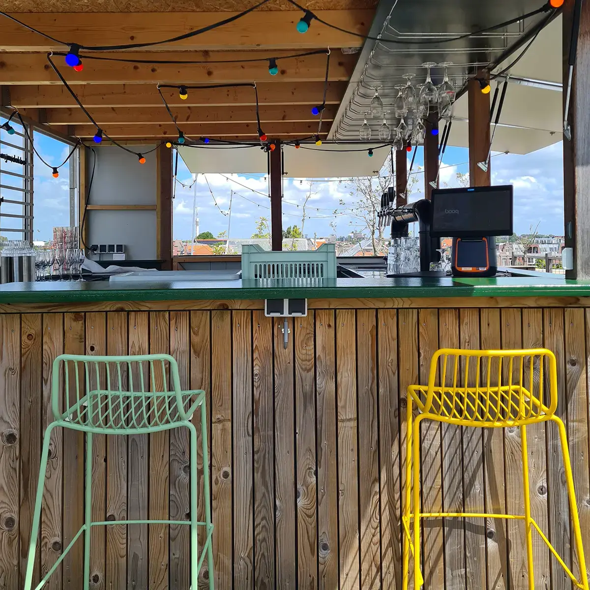 De Dakkas in Haarlem buitenbar