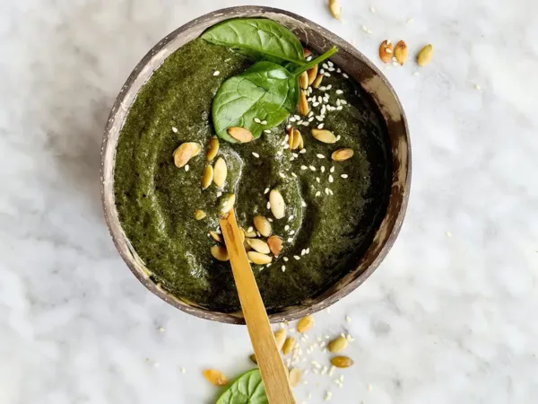 Energie gevende smoothie (groene smoothie)