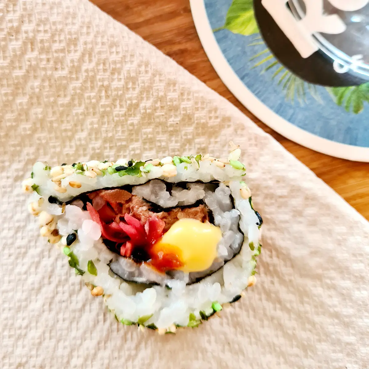 Rootzz nature jackfruit sushi
