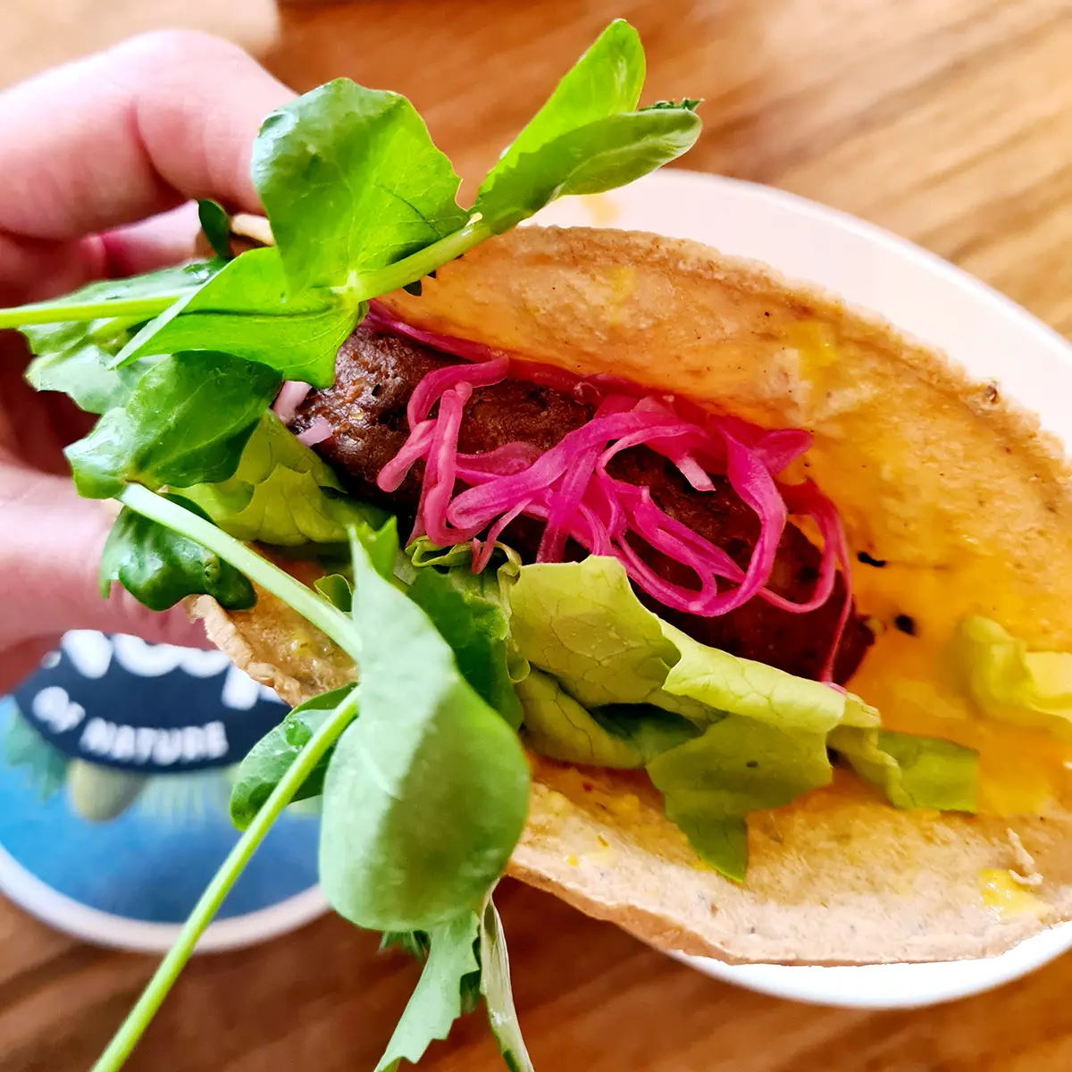 Rootzz nature jackfruit taco