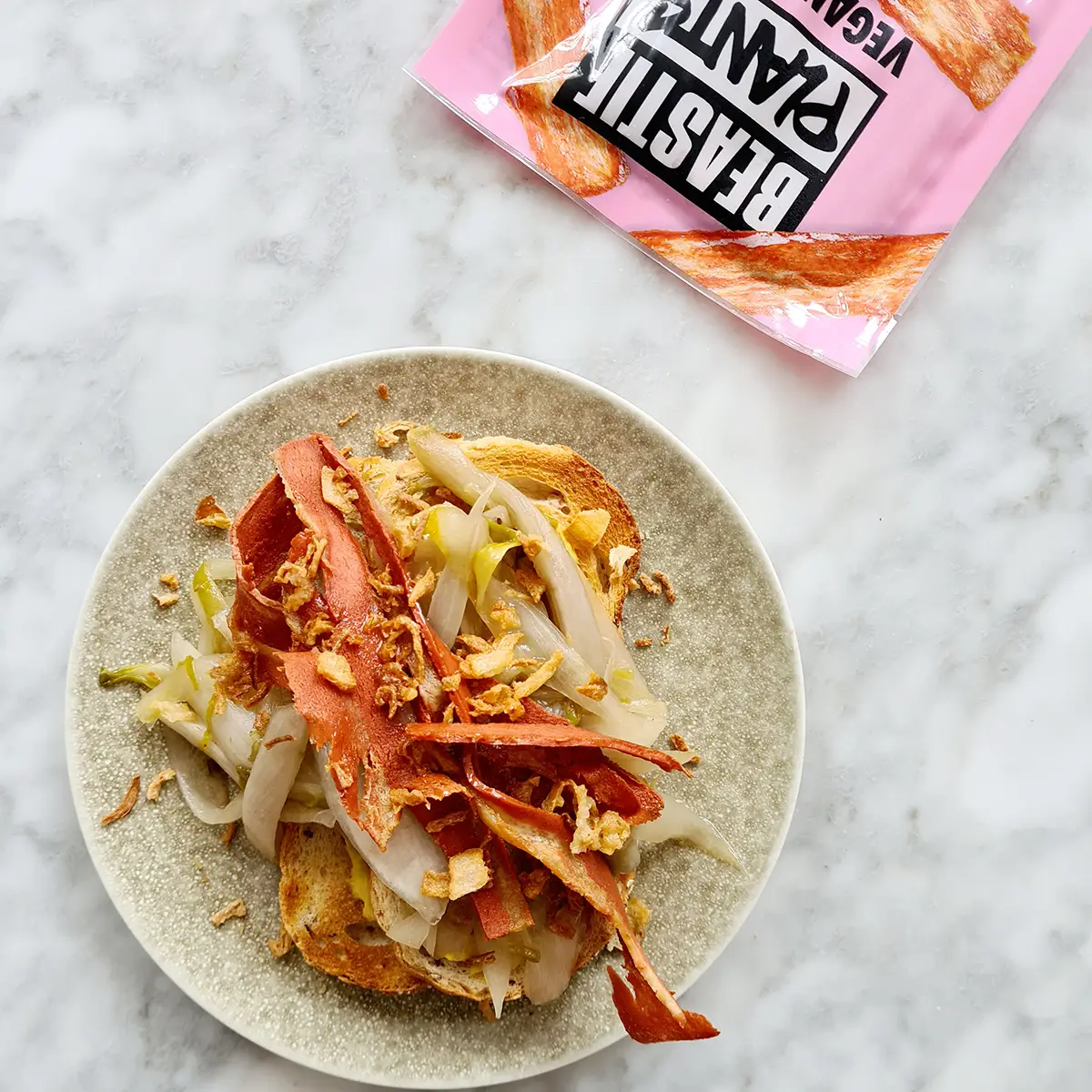 Vegan bacon sandwich Vegan bacon sandwich