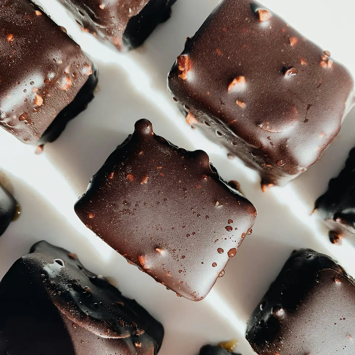Vegan chocolade fudge Vegan chocolade fudge