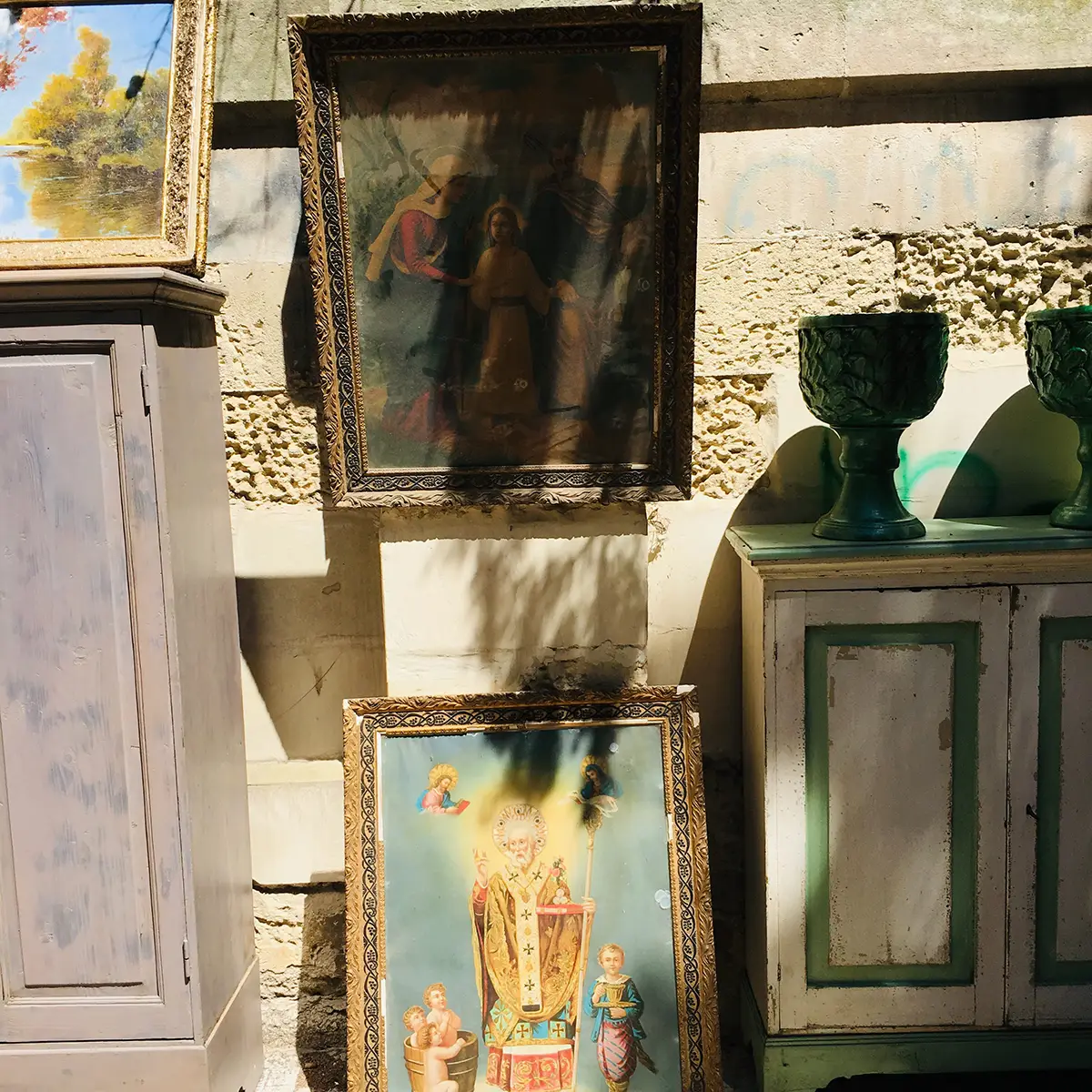 Antiekmarkt Lecce Puglia