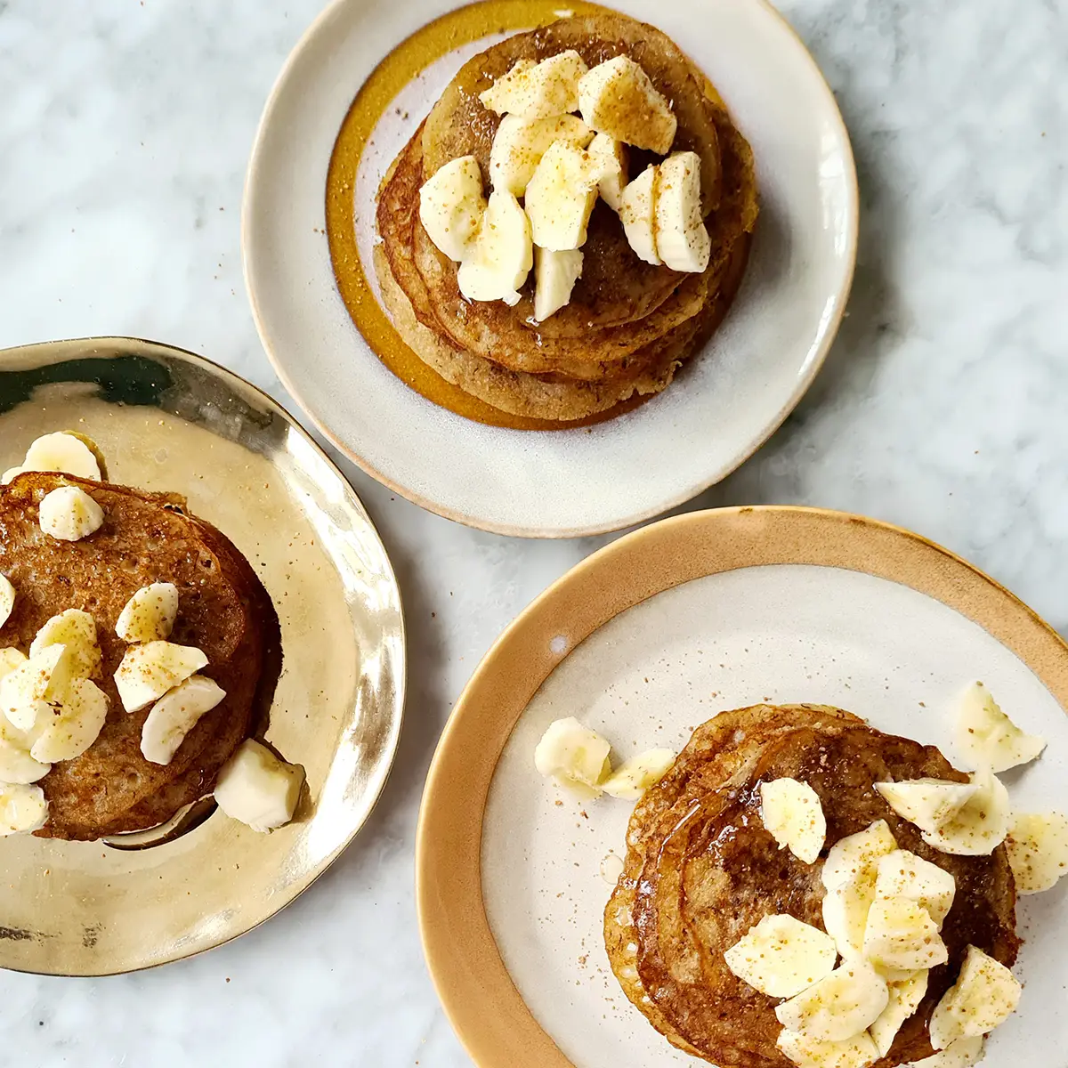 Glutenvrij en vegan pannenkoekjes