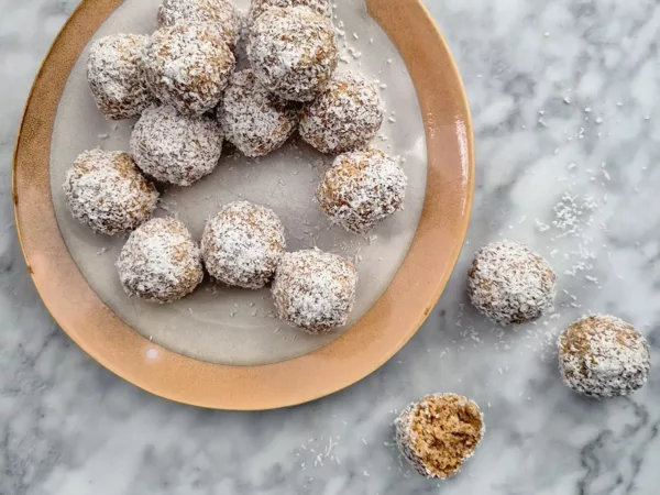 Gezonde wortel bliss balls