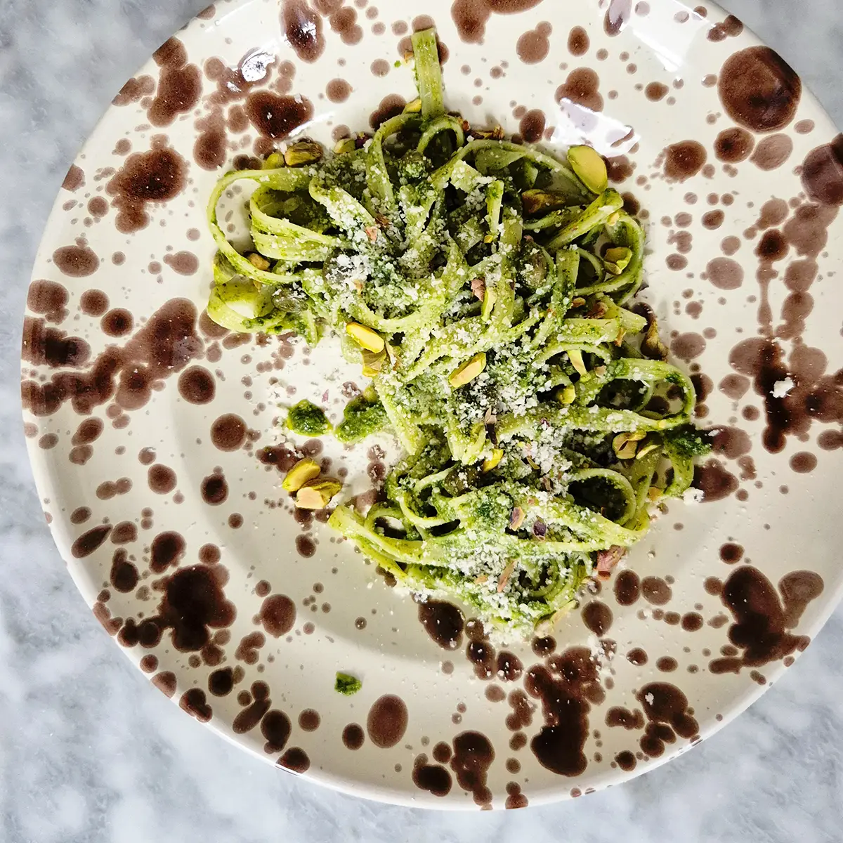 Tagliatelle salsa verde vegan Tagliatelle salsa verde vegan