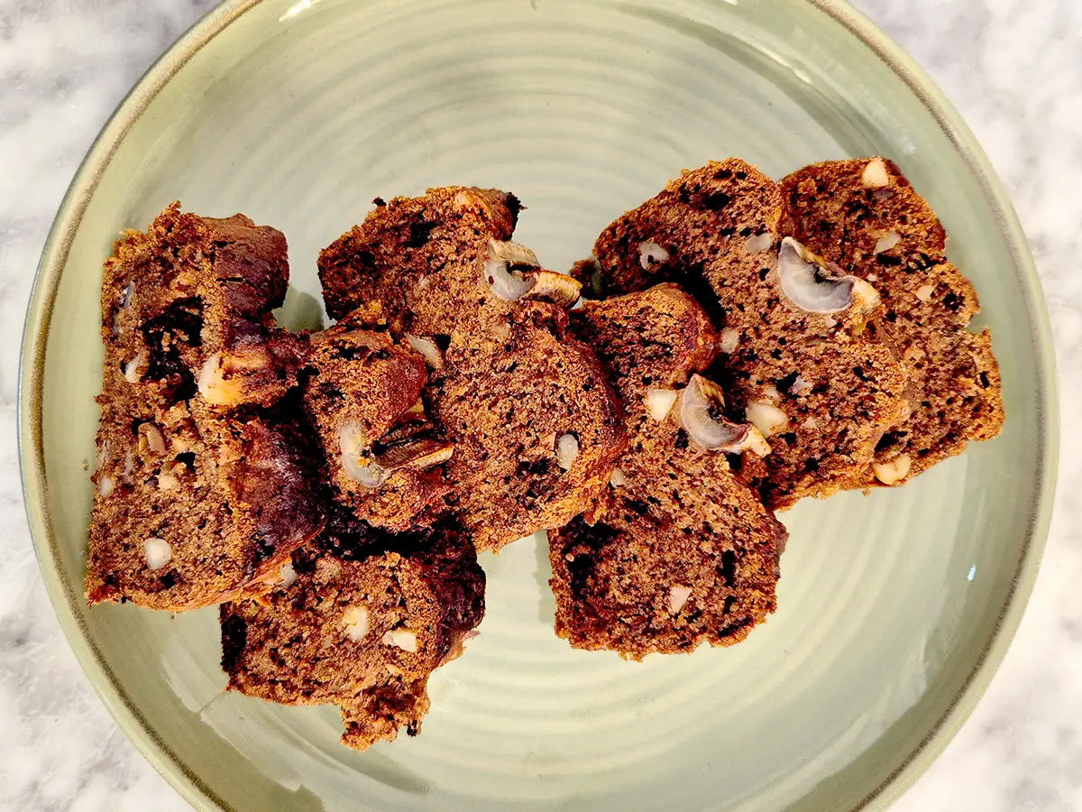 Het beste vegan bananenbrood