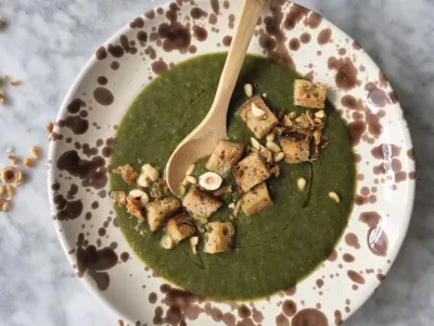 Boerenkoolsoep recept Kruidige boerenkoolsoep (vegan) met garam masala