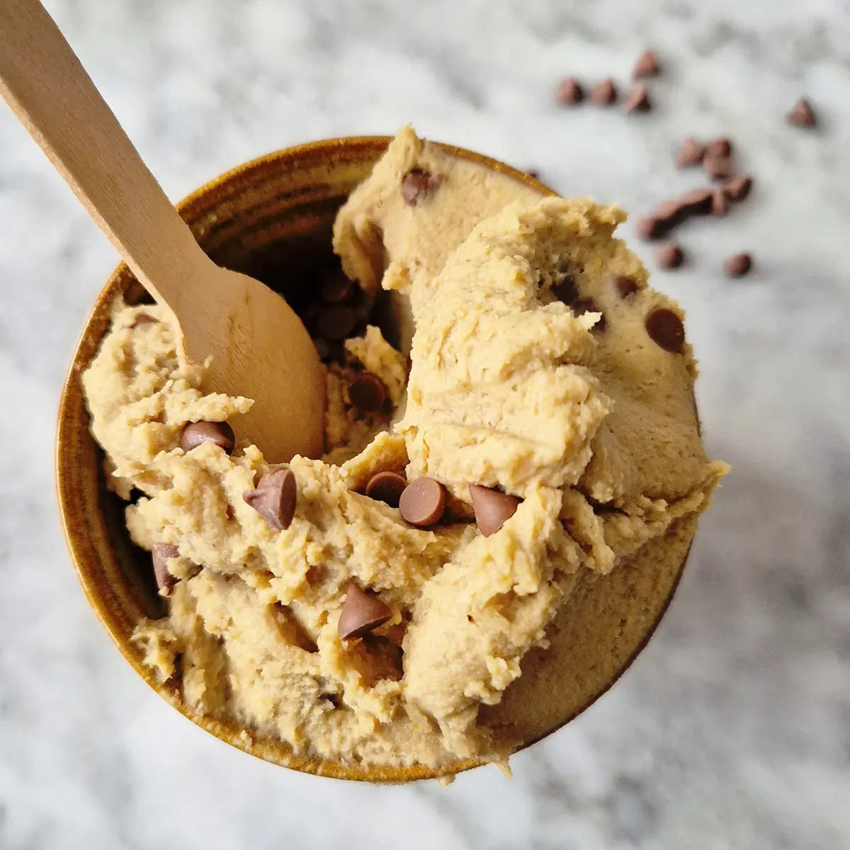 Gezonde cookie dough vegan