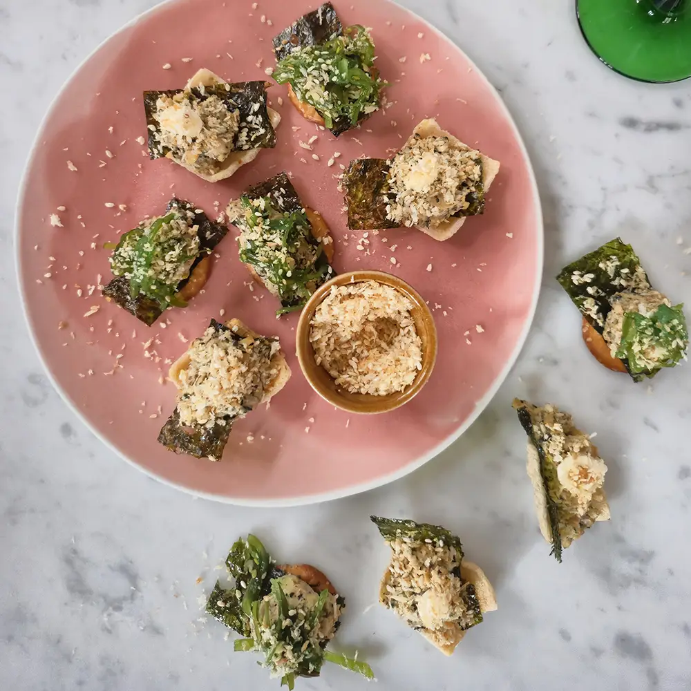 Tonijnsalade zonder tonijn vegan